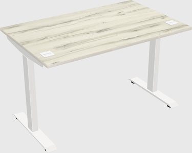 Single motor electric desk