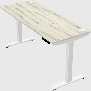 Single motor electric desk