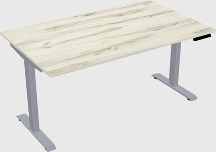 Single motor electric desk