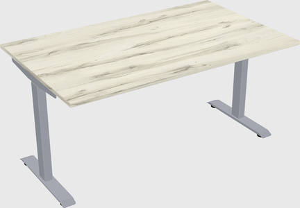 Single motor electric desk