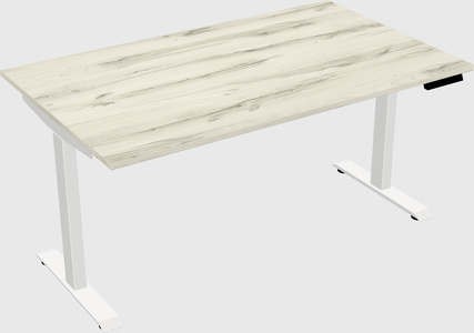 Single motor electric desk