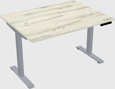 Single motor electric desk