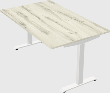 Single motor electric desk