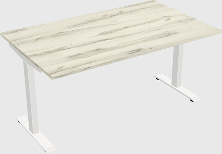 Single motor electric desk