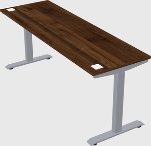 Single motor electric desk