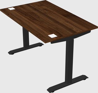 Single motor electric desk