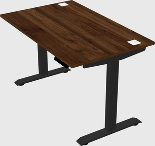 Single motor electric desk