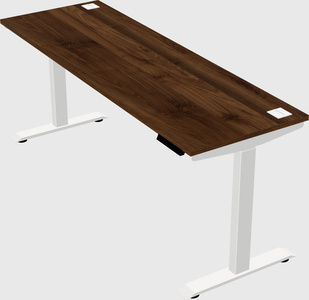 Single motor electric desk