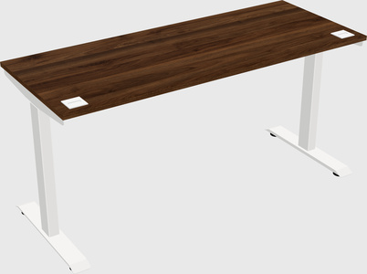 Single motor electric desk