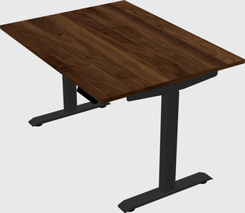 Single motor electric desk