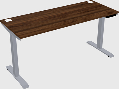 Single motor electric desk
