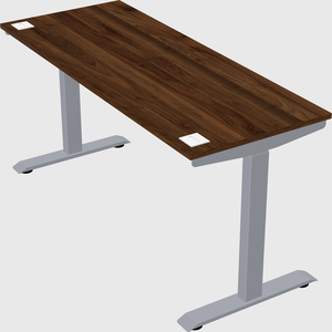 Single motor electric desk