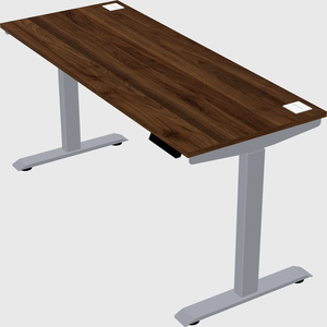 Single motor electric desk