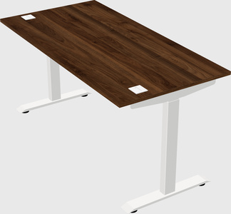 Single motor electric desk