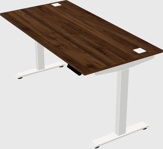 Single motor electric desk