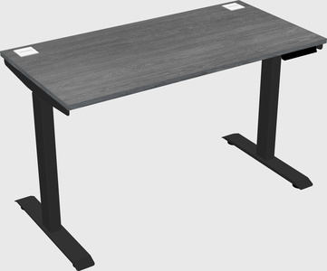 Single motor electric desk