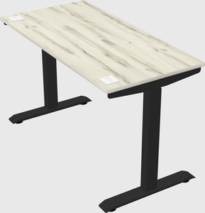 Single motor electric desk