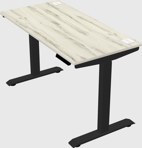 Single motor electric desk