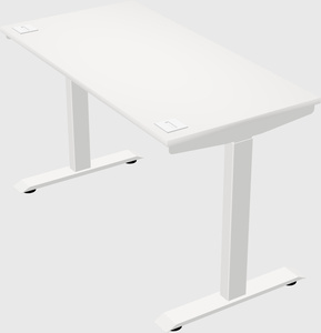 Single motor electric desk