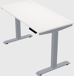 Single motor electric desk