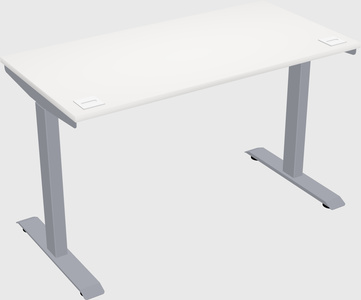 Single motor electric desk