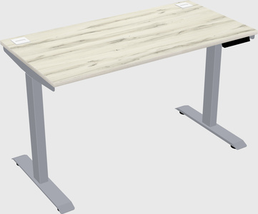Single motor electric desk