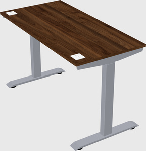 Single motor electric desk