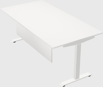 Single motor electric desk