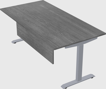 Single motor electric desk