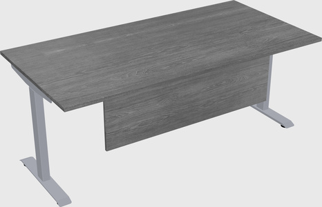 Single motor electric desk