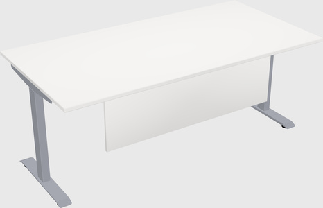 Single motor electric desk
