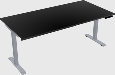 Single motor electric desk