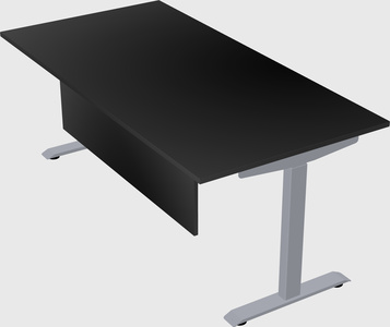 Single motor electric desk