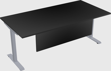 Single motor electric desk