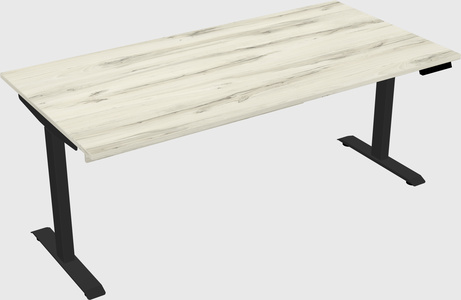 Single motor electric desk