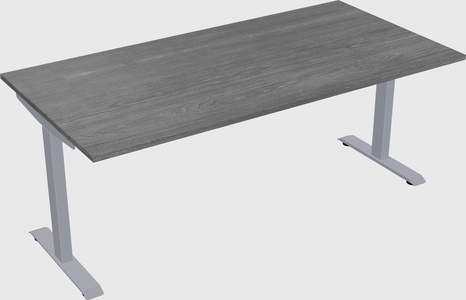 Single motor electric desk