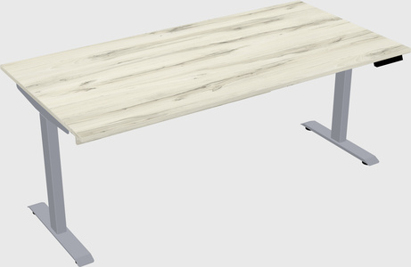 Single motor electric desk