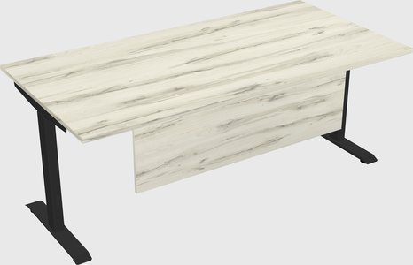 Single motor electric desk