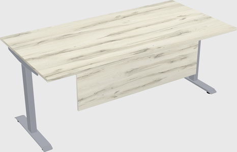 Single motor electric desk