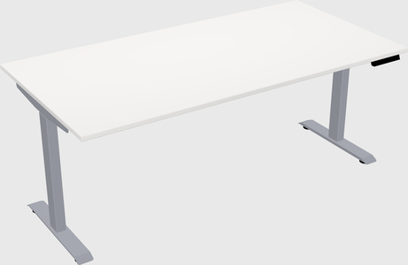 Single motor electric desk
