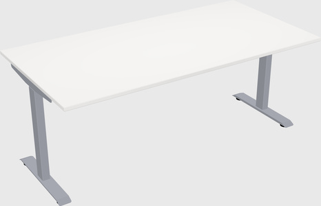 Single motor electric desk