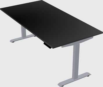 Single motor electric desk