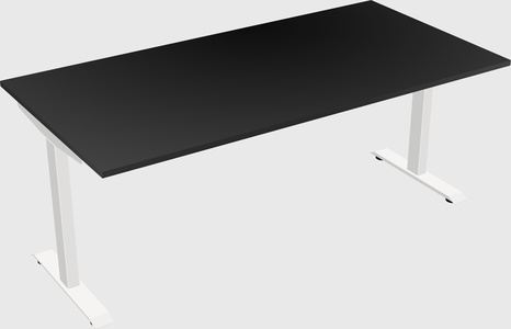 Single motor electric desk