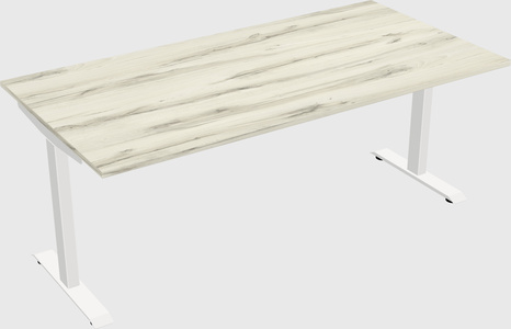 Single motor electric desk