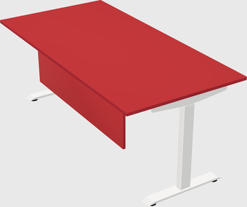 Single motor electric desk