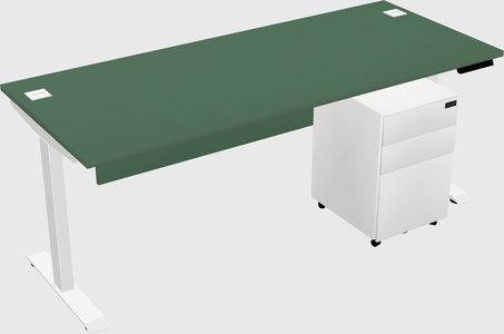 Single Motor Electric Desk