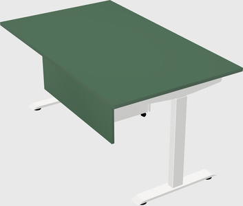 Single motor electric desk