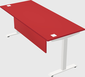 Single motor electric desk