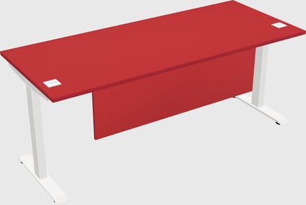 Single motor electric desk