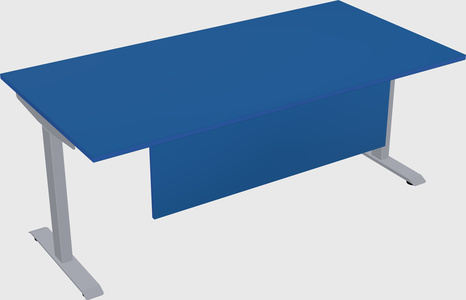 Single motor electric desk